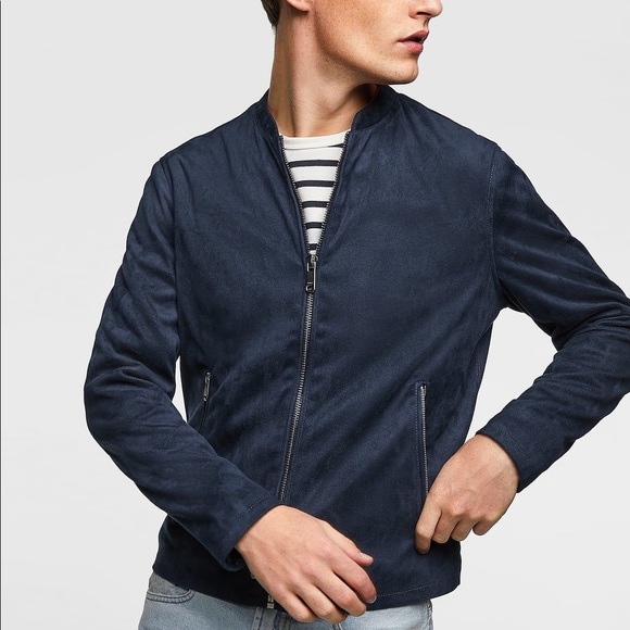 Zara | Jackets \u0026 Coats | Zara Man Faux 
